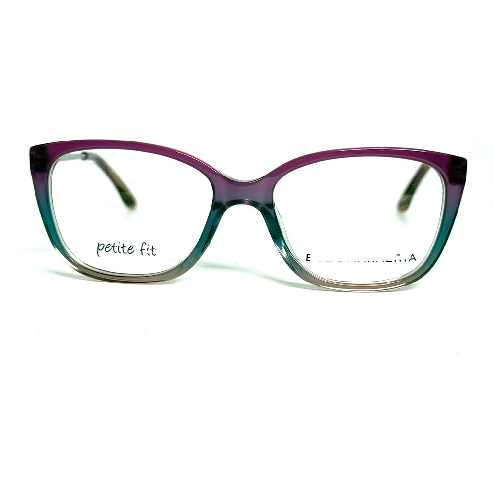 BCBGMAXAZRIA Galena Purple Fade Petite Fit Cat Eye Eyeglass Frames 48-15-130